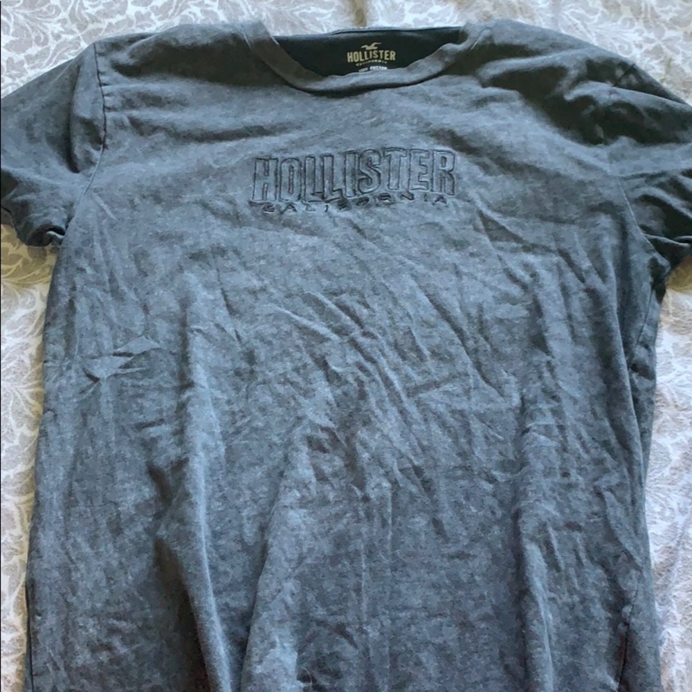 Black washed hollister shirt size extra small